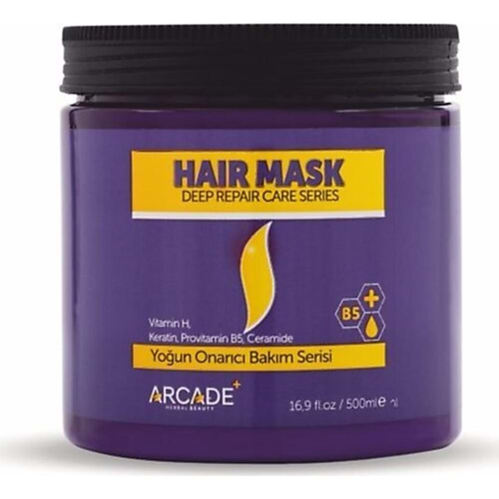 ARCADE SAÇ BAKIM YOĞUN ONARICI MASKE 500 ML