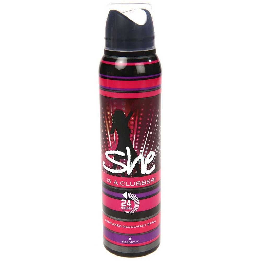 SHE DEODORANT İS A CLUBBER 150 ML