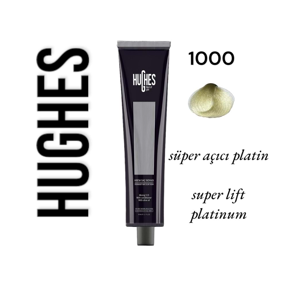 HUGHES SAÇ BOYASI 60 ML 1000