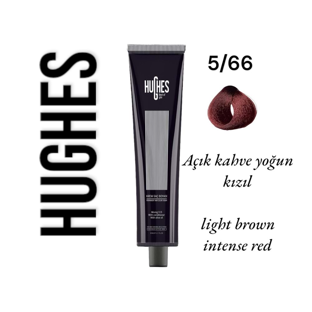 HUGHES SAÇ BOYASI 60 ML 5-66