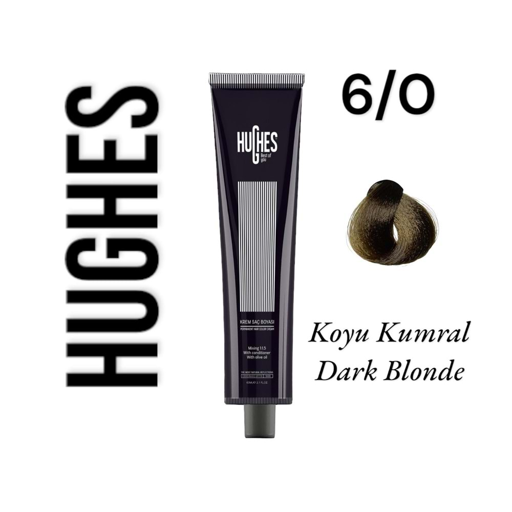 HUGHES SAÇ BOYASI 60 ML 6-0