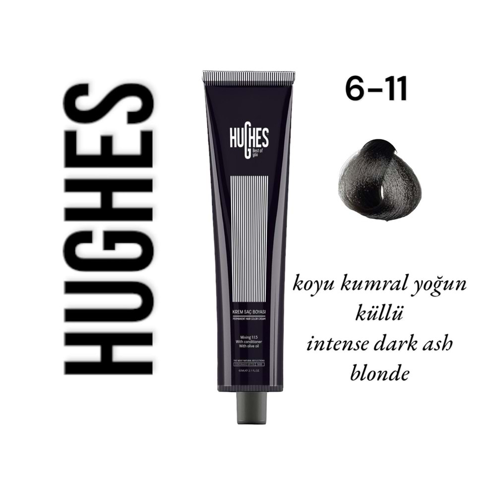 HUGHES SAÇ BOYASI 60 ML 6-11