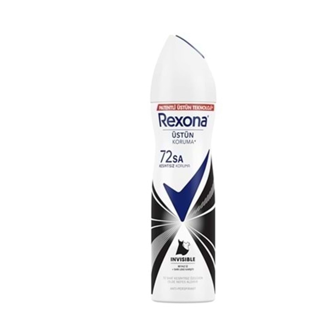 REXONA INVISIBLE DEODORANT 150 ML