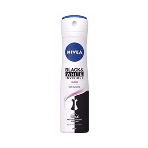 NIVEA BLACK WHITE DEO 150 ML