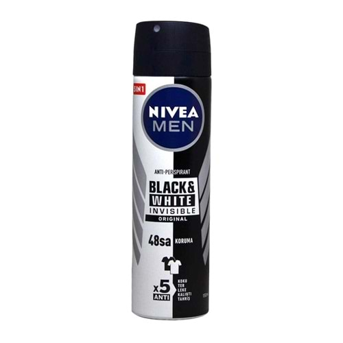 NIVEA MEN BLACK WHITE DEO 150 ML