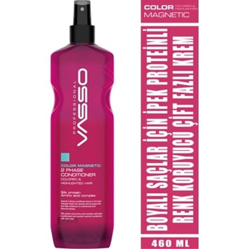 VASSO RENK KORUYUCU ÇİFT FAZLI SAÇ KREMİ 460 ML