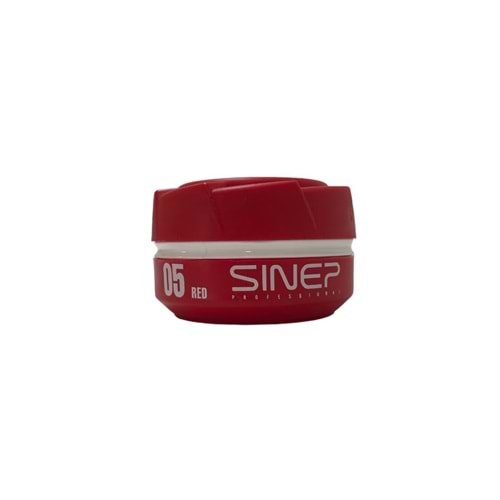 SINEP HAIR WAX 5 AQUA RED 150ML