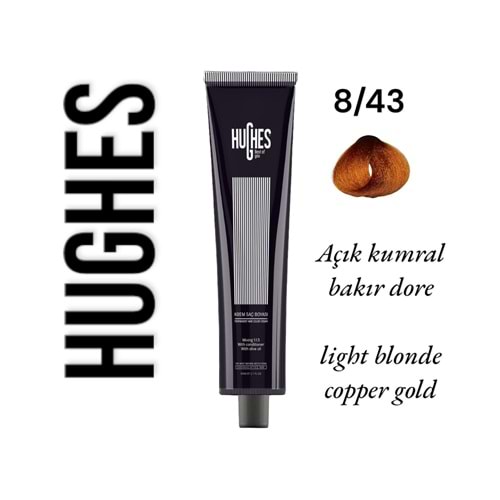 HUGHES SAÇ BOYASI 60 ML 8-43