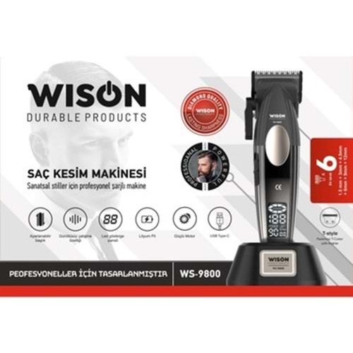 WISON TRAŞ MAKİNASI WS 9800